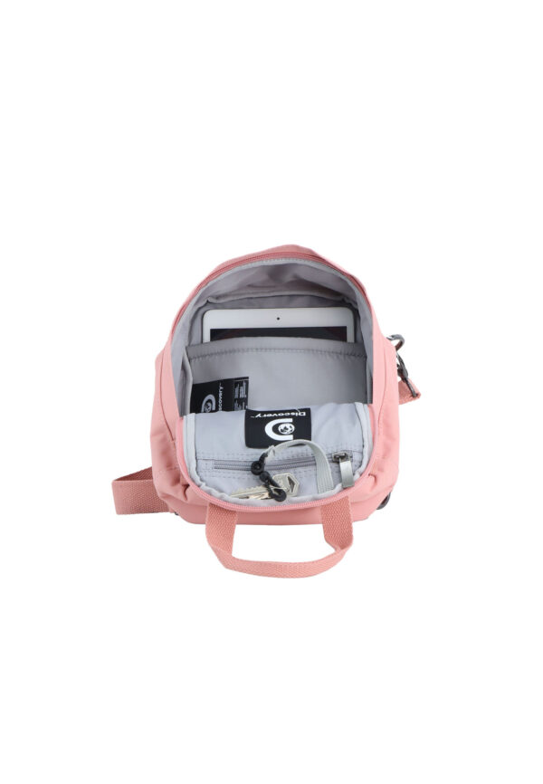 Shoulder bag with handle pink